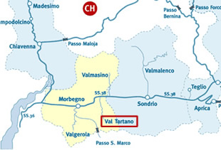 mappa Val Tartano